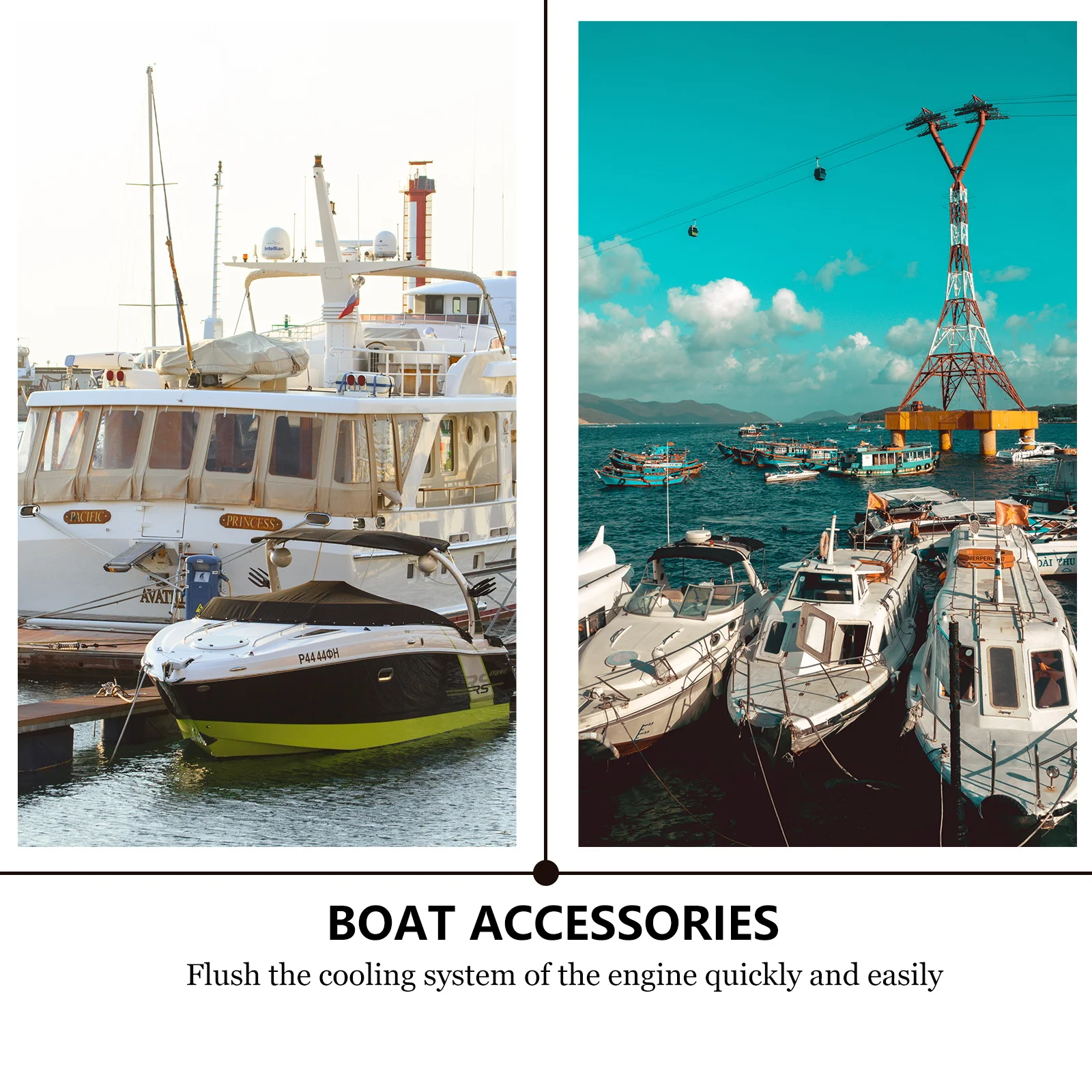 Boat Accessories Outboard Motor Flusher Black Rectangular Engine Cooling System Cleaner Self Adjusting Clamping Yoke for Inboard
Boat Accessories Outboard Motor Flusher Black Rectangular Engine Cooling System Cleaner Self Adjusting Clamping Yoke for Inboard