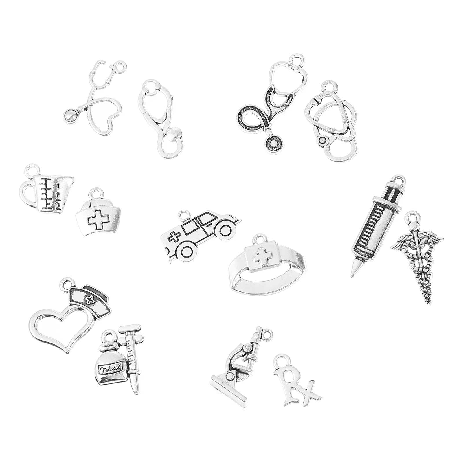 112 Pcs Alloy Jewelry Accessories Durable Decorative Pendants DIY Bracelet Keychain Earring Necklace Charms Craft Supplies
112 Pcs Alloy Jewelry Accessories Durable Decorative Pendants DIY Bracelet Keychain Earring Necklace Charms Craft Supplies