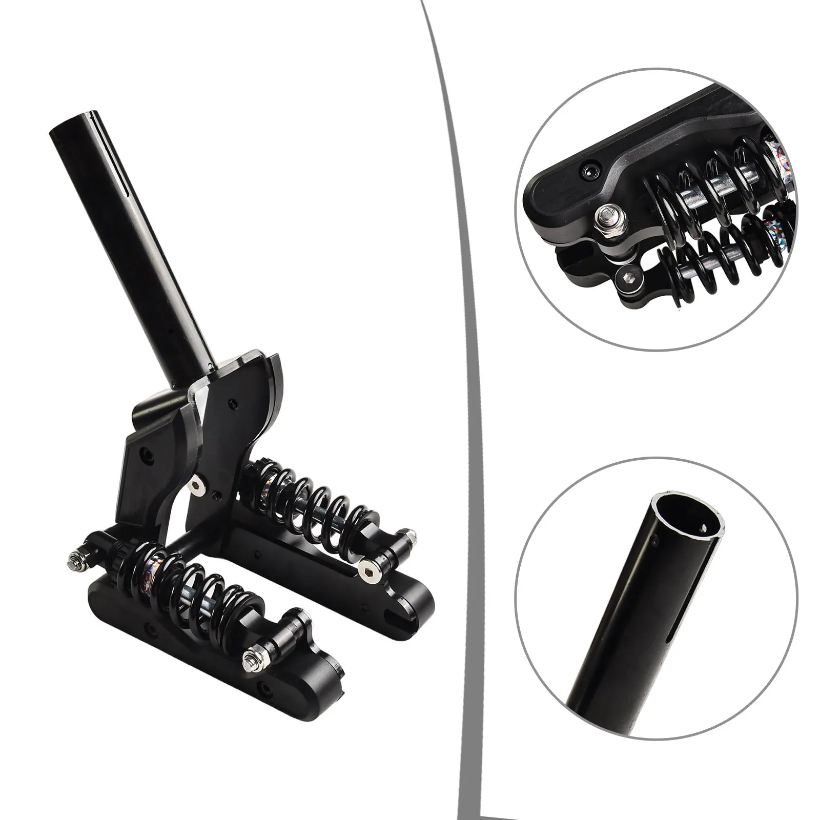 1S Scooter Shock Absorber Electric Scooter Suspension Vibration Reduction Easy Installation Enhanced Safety And Stability
1S Scooter Shock Absorber Electric Scooter Suspension Vibration Reduction Easy Installation Enhanced Safety And Stability