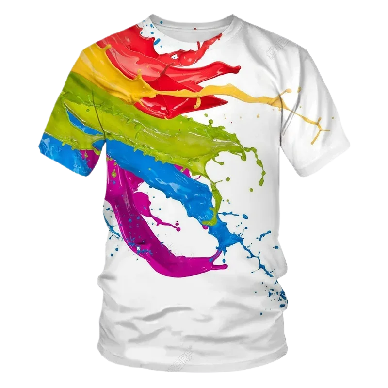 Summer new fashion grfiti 3D printing men's and women's casual summer round neck short sleeved T-shirt top
Summer new fashion grfiti 3D printing men's and women's casual summer round neck short sleeved T-shirt top