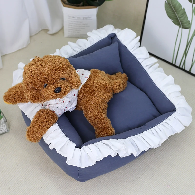 Cute Princess Pet Bed, Soft Breathable Dog Cat Sofa Bed for Small Dogs, Non-slip Bottom, Self-Warming, Machine Washable
Cute Princess Pet Bed, Soft Breathable Dog Cat Sofa Bed for Small Dogs, Non-slip Bottom, Self-Warming, Machine Washable