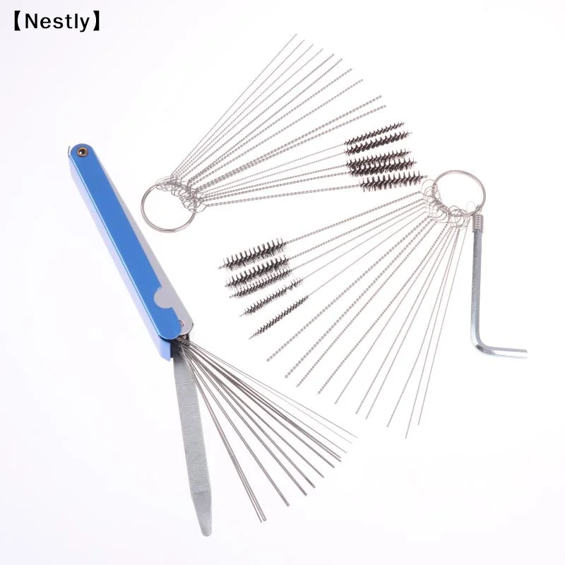 1 Set Cleaner Tool Carburetor Carbon Dirt Jet Remove Cleaning Needles Brushes For Automobile Motorcycle ATV Welder Carb 〔Nest〕
1 Set Cleaner Tool Carburetor Carbon Dirt Jet Remove Cleaning Needles Brushes For Automobile Motorcycle ATV Welder Carb 〔Nest〕