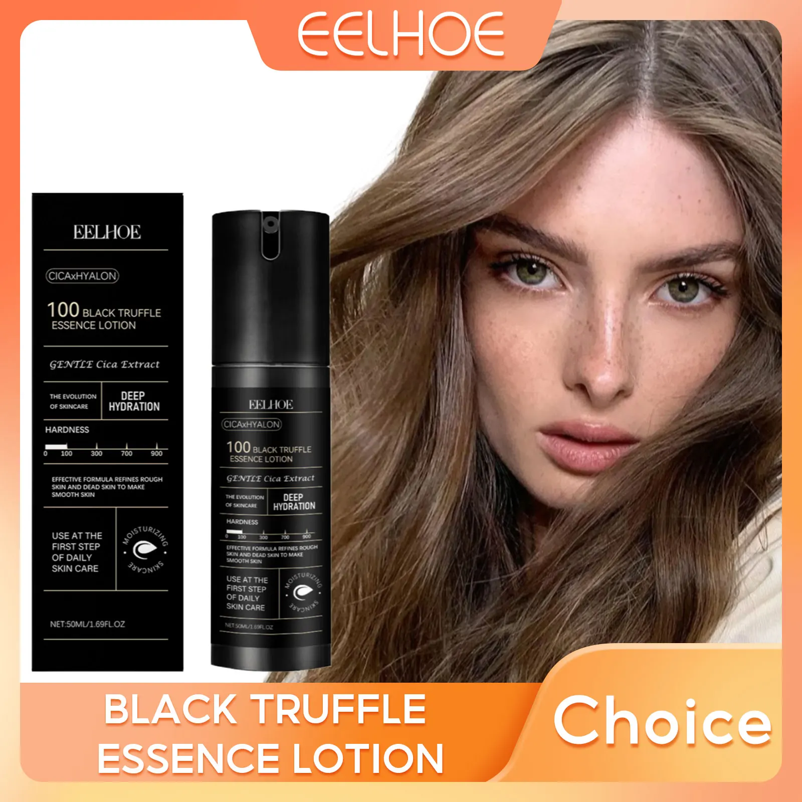 Black Truffle Essence Lotion Deep Hydration Rejuvenate Face Glowing Skin Moisturizing Facial Lifting Hyaluronic Acid Cream 50ml
Black Truffle Essence Lotion Deep Hydration Rejuvenate Face Glowing Skin Moisturizing Facial Lifting Hyaluronic Acid Cream 50ml
