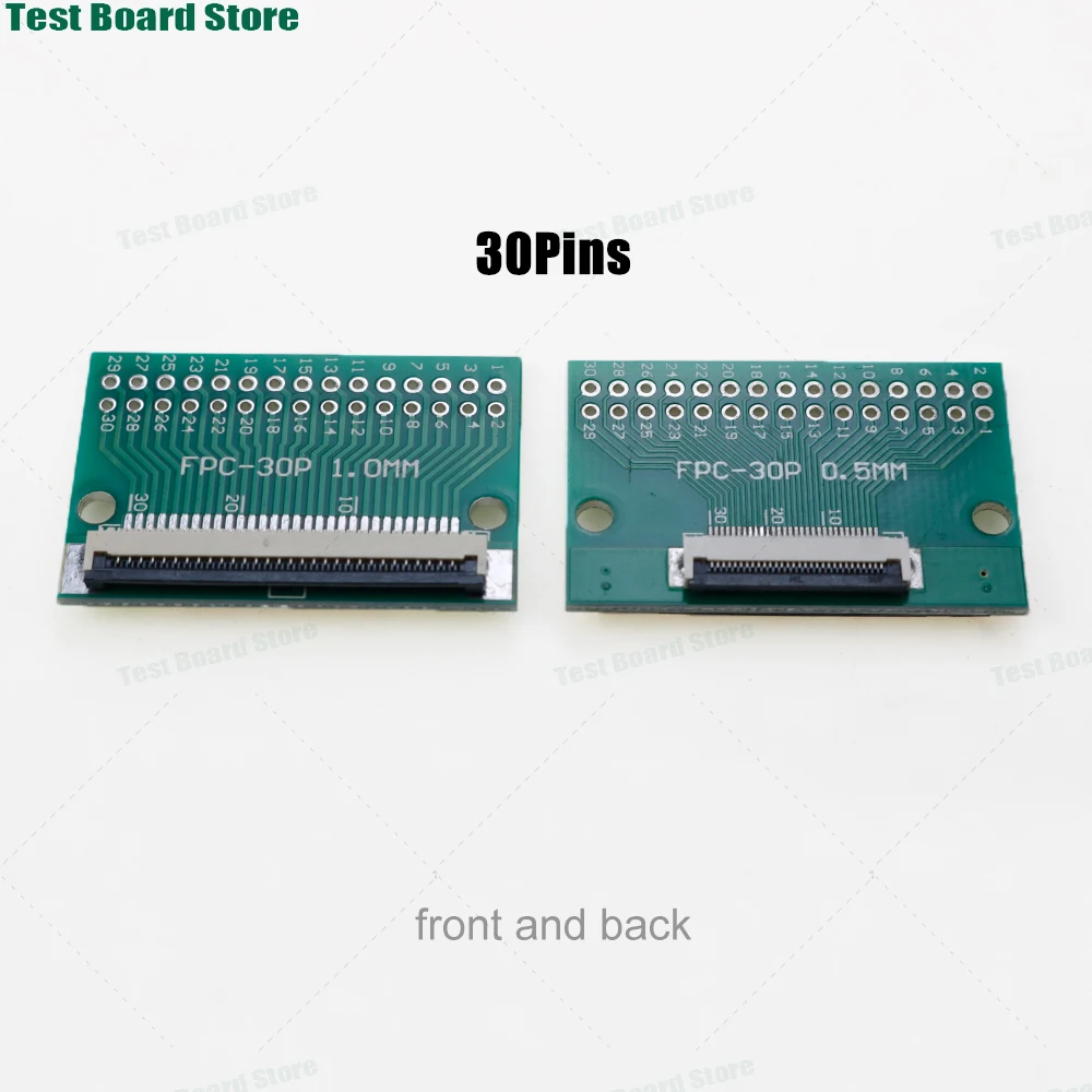 1Pce FPC/FFC 30P 0.5/1mm spacing flat cable adapter board connector flexible cable welding board
1Pce FPC/FFC 30P 0.5/1mm spacing flat cable adapter board connector flexible cable welding board