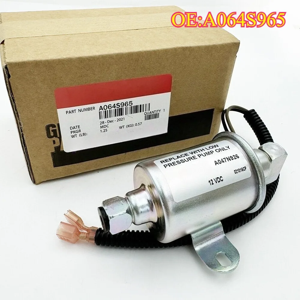 Высококачественный новый топливный насос для A064S965 12 В для различных генераторов Onan Cummins 149-2646
Высококачественный новый топливный насос для A064S965 12 В для различных генераторов Onan Cummins 149-2646