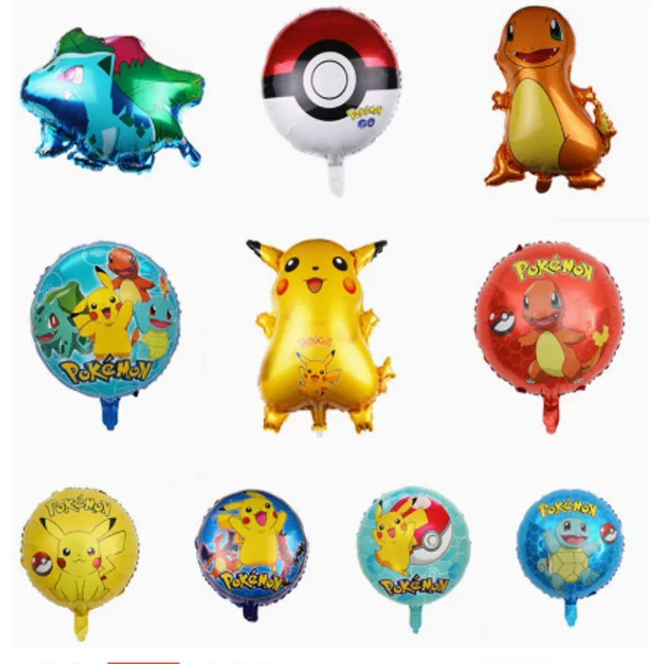 2026 6Pcs Cartoon Pikachu Birthday Party Balloons Set Poke Ball Foil Ballons Decor Supplies For Shower Boys Toys Gifts
2026 6Pcs Cartoon Pikachu Birthday Party Balloons Set Poke Ball Foil Ballons Decor Supplies For Shower Boys Toys Gifts