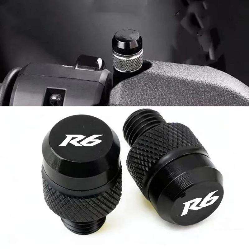 Motorcycle M10*1.25 Aluminum Screws Bolts Mirror Hole Plugs Cap For Yamaha YZFR6 YZF-R6 YZF R6 R6S 1999-2015
Motorcycle M10*1.25 Aluminum Screws Bolts Mirror Hole Plugs Cap For Yamaha YZFR6 YZF-R6 YZF R6 R6S 1999-2015