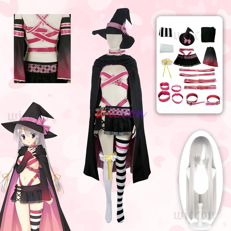 Anime Sabbat of the Witch Cosplay Ayachi Nene Costume Comic Convention Halloween Carnival Clothes Cloak Hat Socks Props Full Set
Anime Sabbat of the Witch Cosplay Ayachi Nene Costume Comic Convention Halloween Carnival Clothes Cloak Hat Socks Props Full Set