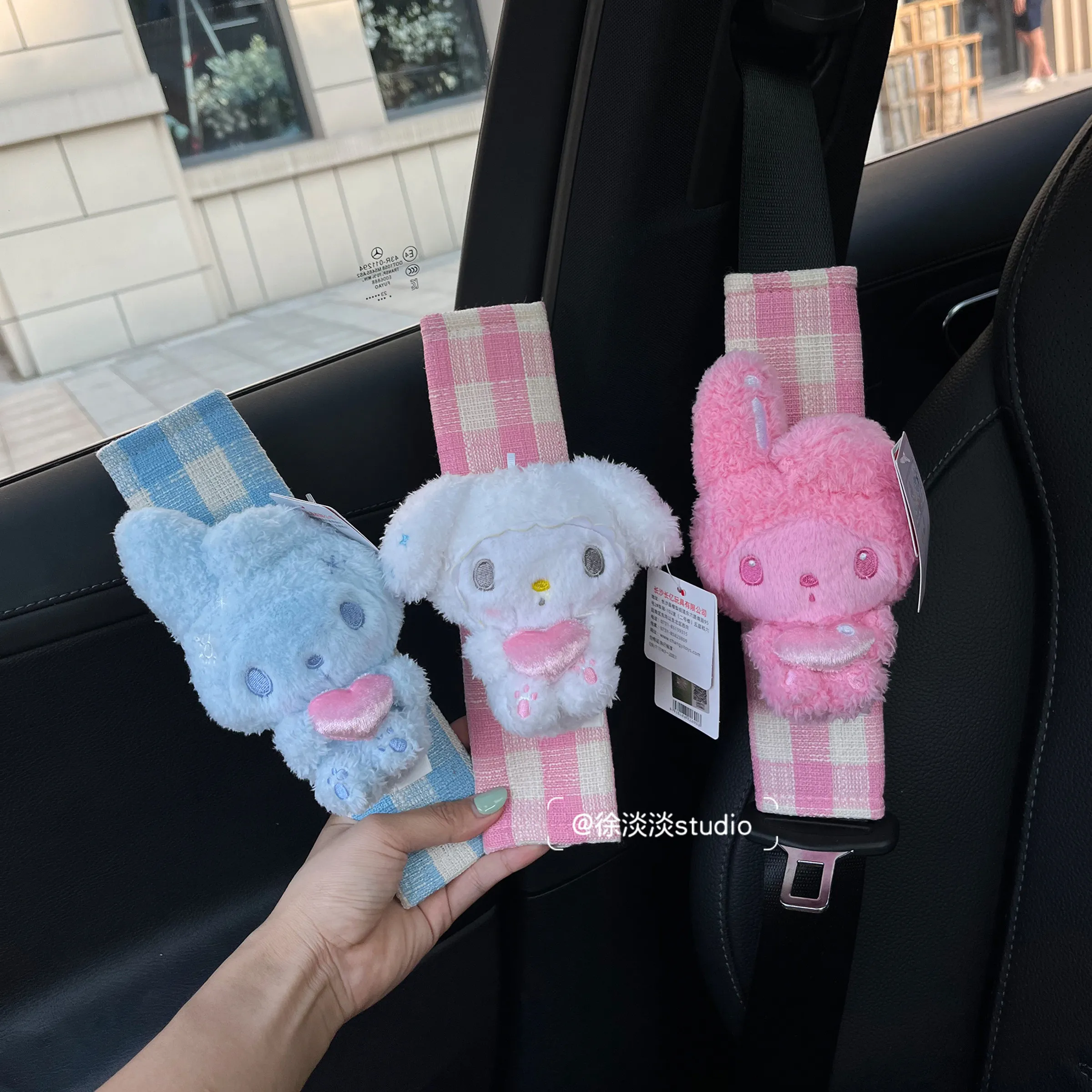 Sanrio Car Safety Belt Cover Adjustable Seat Belt Cover Shoulder Strap Cover Car Shoulder Protector Pad Auto Accessories
Sanrio Car Safety Belt Cover Adjustable Seat Belt Cover Shoulder Strap Cover Car Shoulder Protector Pad Auto Accessories