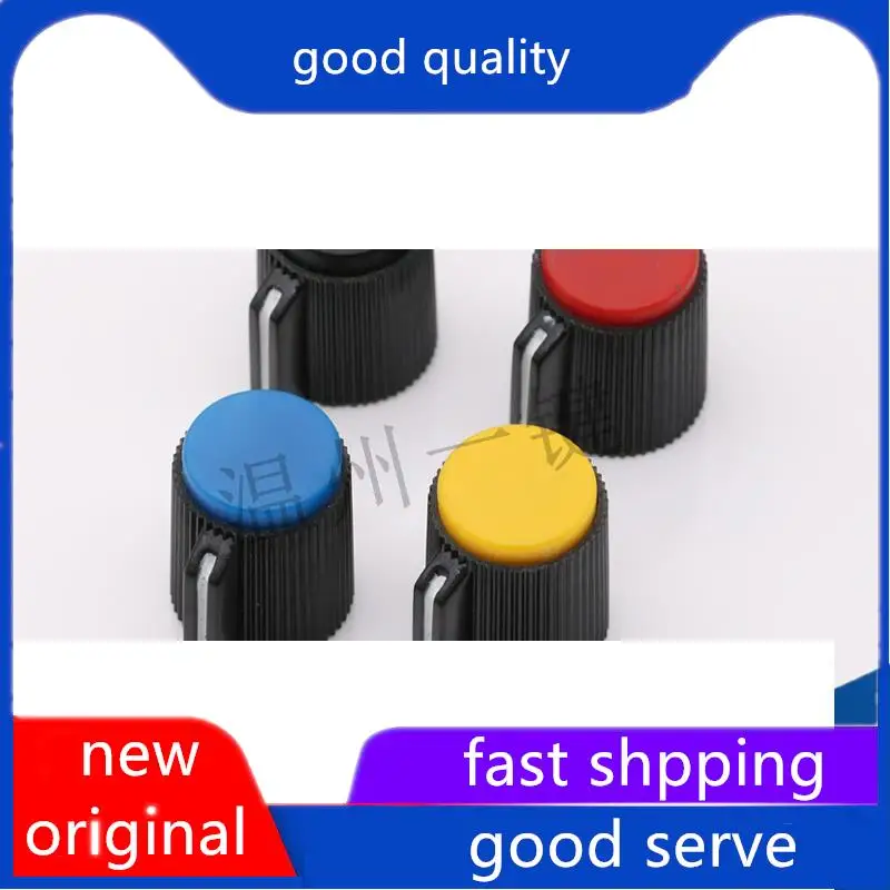 10pcs original new KNP-13-6.0 Potentiometer Bakelite plastic color knob rotary switch intercom volume regulating cap
10pcs original new KNP-13-6.0 Potentiometer Bakelite plastic color knob rotary switch intercom volume regulating cap