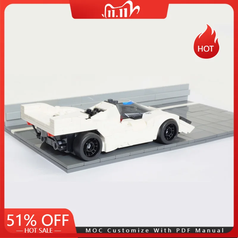 537 PCS Moc Technology Racing Supercar Model Building Blocks Speed Vehicle Bricks Toys Children Adults Birthday Christmas Gifts
537 PCS Moc Technology Racing Supercar Model Building Blocks Speed Vehicle Bricks Toys Children Adults Birthday Christmas Gifts