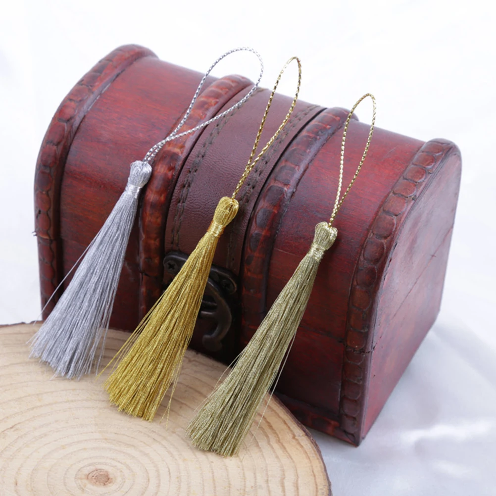 100pcs Polyester Tassels 13cm Decorative Silky Handmade Fringe for DIY Jewelry Home Party Wedding Clothes Tags Elastic Band
100pcs Polyester Tassels 13cm Decorative Silky Handmade Fringe for DIY Jewelry Home Party Wedding Clothes Tags Elastic Band