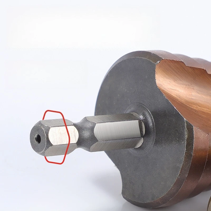 Drilling artifact ladder pagoda drill, multi-functional 4-32mm hexagonal shank reamer pagoda drill
Drilling artifact ladder pagoda drill, multi-functional 4-32mm hexagonal shank reamer pagoda drill