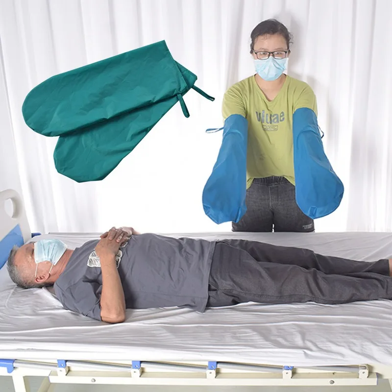 1 Pair Patients Transfer Gloves Assist Moving Bedridden Disabled Elderly Turning Care Reusable Washable Smooth Wearpoof Nylon
1 Pair Patients Transfer Gloves Assist Moving Bedridden Disabled Elderly Turning Care Reusable Washable Smooth Wearpoof Nylon