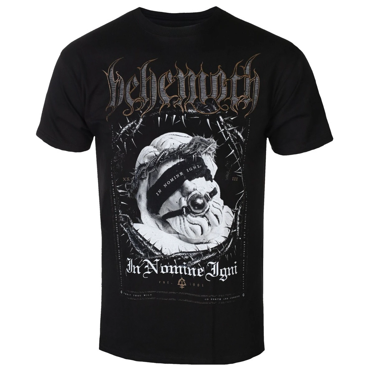 Behemoth Band EU 2022 Peripheral Pattern Printing Summer Luxury Brand Cotton Men's and Women's T-Shirts Short Sleeves
Behemoth Band EU 2022 Peripheral Pattern Printing Summer Luxury Brand Cotton Men's and Women's T-Shirts Short Sleeves