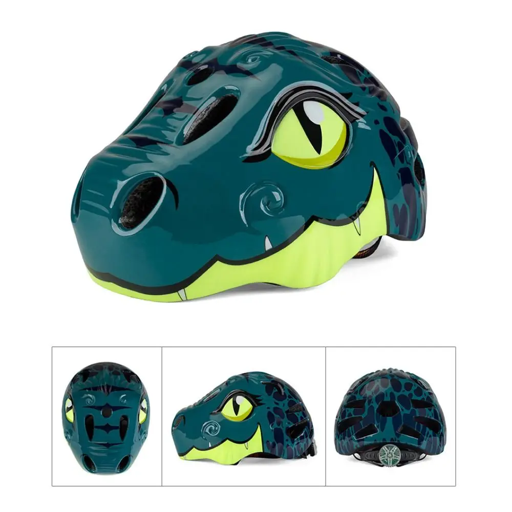 Protective Gear Cartoon Dinosaur Children's Helmet Cool 3D Dinosaur Helmets Adjustable Cute Skating Helmets Kids
Protective Gear Cartoon Dinosaur Children's Helmet Cool 3D Dinosaur Helmets Adjustable Cute Skating Helmets Kids