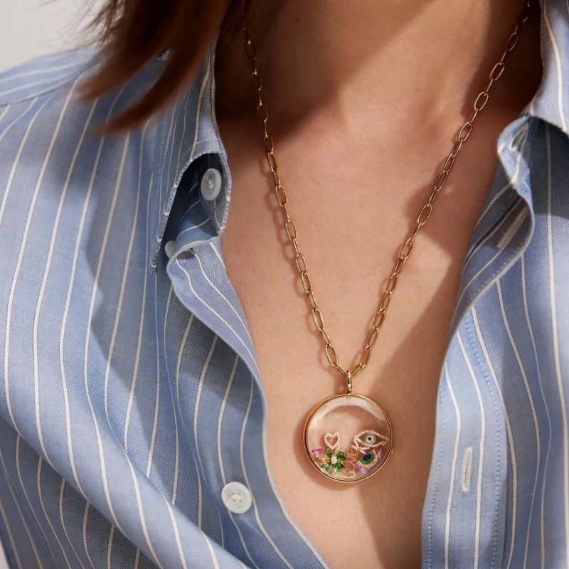 18-каратное золотое пластина, крошечный камень, подвеска для стеклянного багета, медальон, ожерелье, женское индивидуальное кулон «сделай сам», ювелирные изделия, рождественские подарки
18-каратное золотое пластина, крошечный камень, подвеска для стеклянного багета, медальон, ожерелье, женское индивидуальное кулон «сделай сам», ювелирные изделия, рождественские подарки