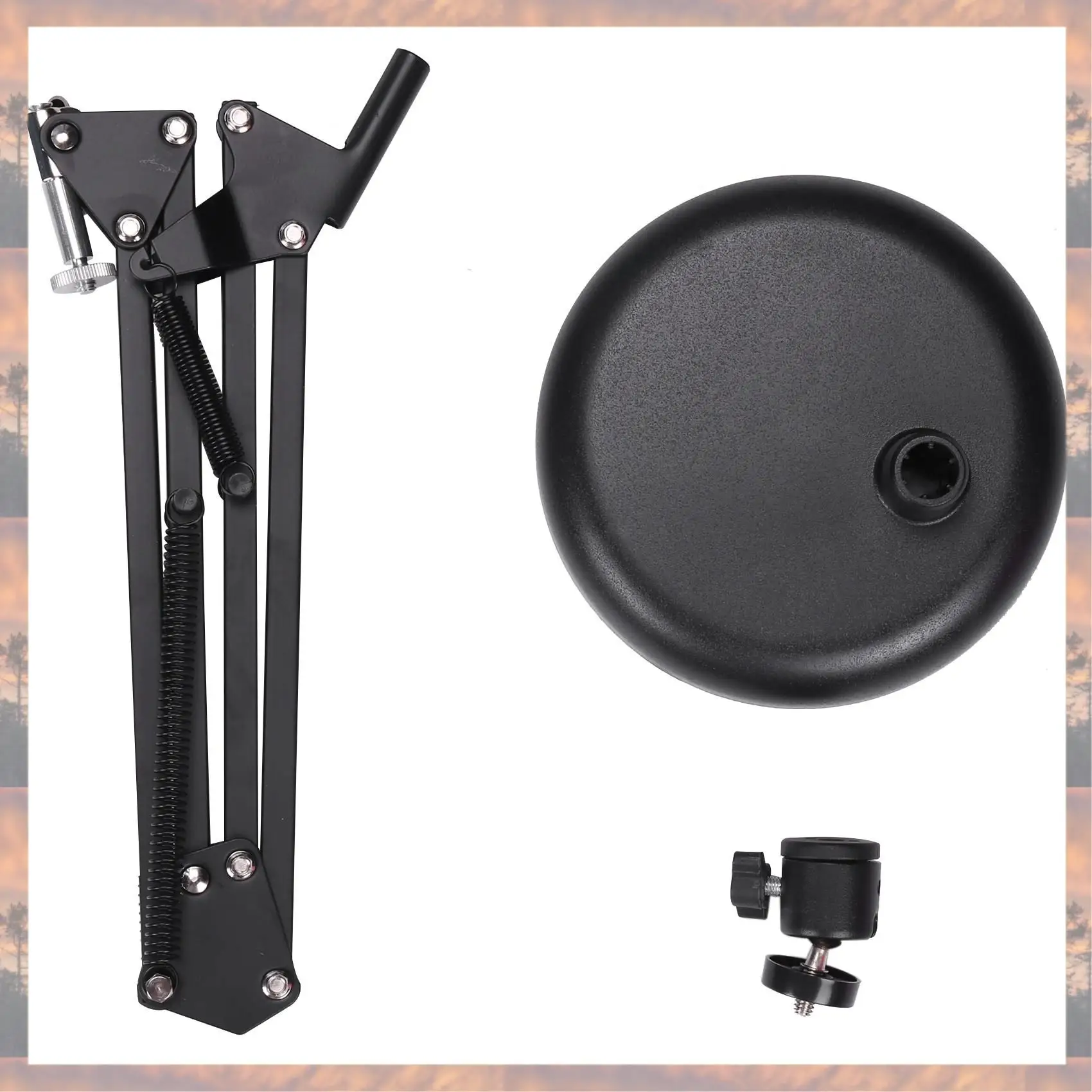 2025 New-Webcam Stand For Desktop Suspension Boom Scissor Arm Stand With Upgraded Round Base,For Logitech Webcam
2025 New-Webcam Stand For Desktop Suspension Boom Scissor Arm Stand With Upgraded Round Base,For Logitech Webcam