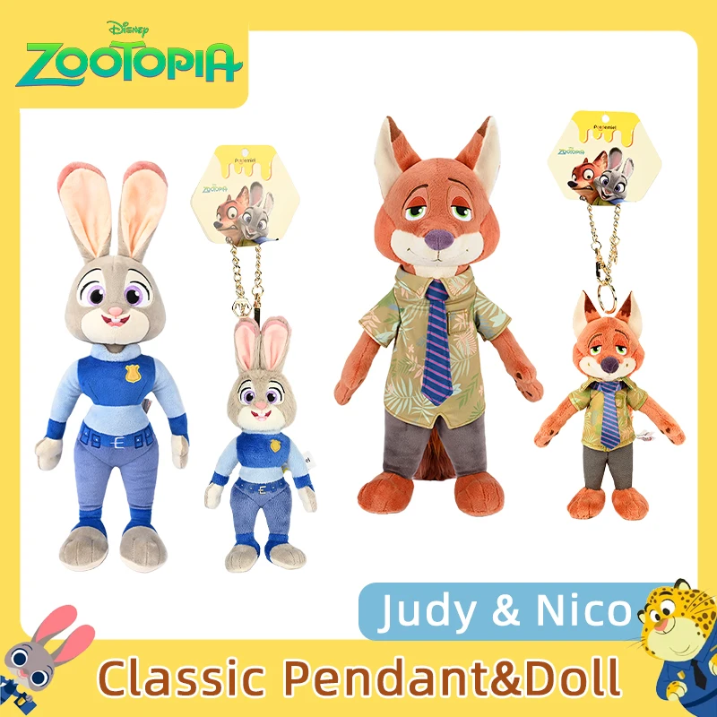 Disney Zootopia Judy Nick Classic Style Plush toy&Pendant Keychain Popular Give Girl Birthday gift Christmas Cute Cartoon Kawaii
Disney Zootopia Judy Nick Classic Style Plush toy&Pendant Keychain Popular Give Girl Birthday gift Christmas Cute Cartoon Kawaii