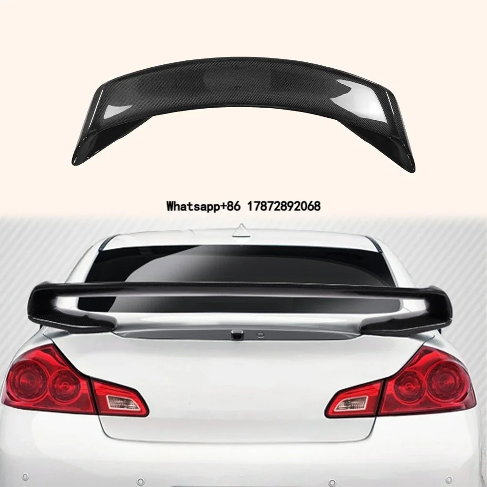 For Infiniti G37 Q40 2 Door Coupe 08-13 GTR Style Carbon Fiber Rear Trunk Spoiler
For Infiniti G37 Q40 2 Door Coupe 08-13 GTR Style Carbon Fiber Rear Trunk Spoiler