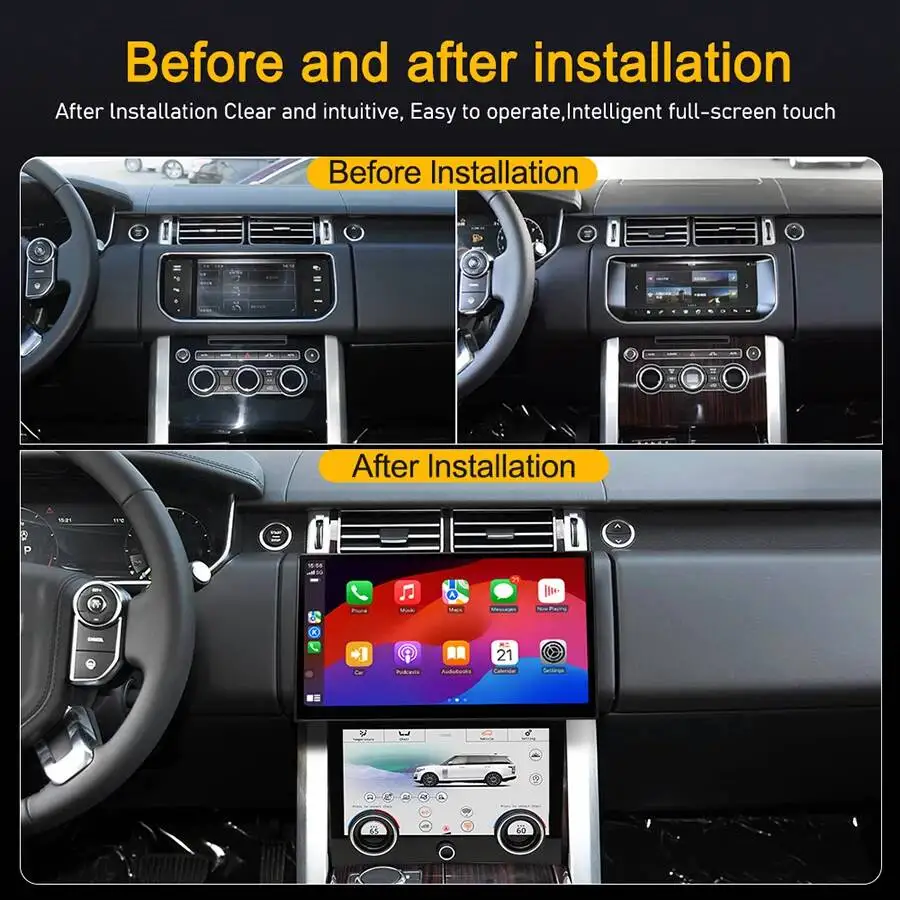 11,4-дюймовый мультимедийный центр с двумя системами, Android, 3D-изогнутый экран для Land Rover Range Rover Vogue 2012-2019, автомобильная магнитола с CarPlay, GPS-навигация
11,4-дюймовый мультимедийный центр с двумя системами, Android, 3D-изогнутый экран для Land Rover Range Rover Vogue 2012-2019, автомобильная магнитола с CarPlay, GPS-навигация