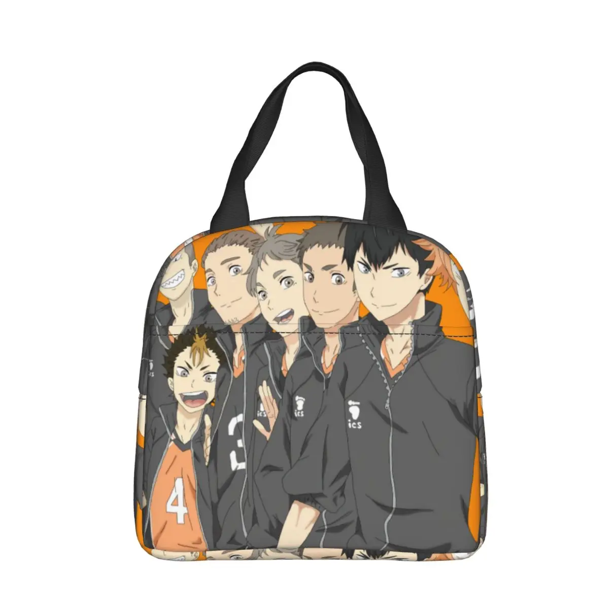 Haikyuu Japanese Anime Insulated Lunch Bag Thermal Bag Meal Container High Capacity Tote Lunch Box Food Bag Office Travel
Haikyuu Japanese Anime Insulated Lunch Bag Thermal Bag Meal Container High Capacity Tote Lunch Box Food Bag Office Travel