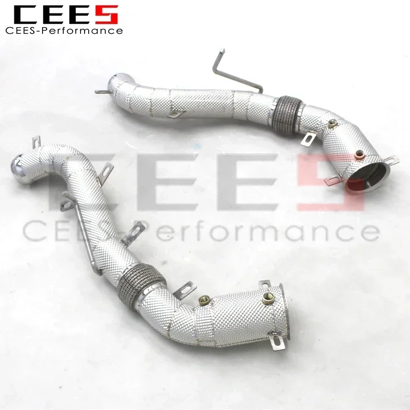 CEES Catted Downpipe with Catalyst - McLaren 570/570S/570GT 3.8T M838TE (2015-2018) - T304 Stainless Performance Exhaust
CEES Catted Downpipe with Catalyst - McLaren 570/570S/570GT 3.8T M838TE (2015-2018) - T304 Stainless Performance Exhaust