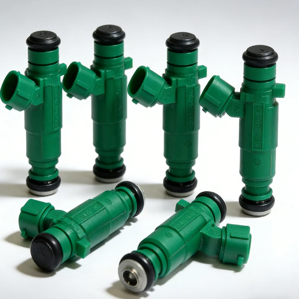 6Pcs Fuel Injectors 35310-37150 for Hyundai Kia 2.5L 2.7L V6 1999-2008 OEM Replacement Parts
6Pcs Fuel Injectors 35310-37150 for Hyundai Kia 2.5L 2.7L V6 1999-2008 OEM Replacement Parts