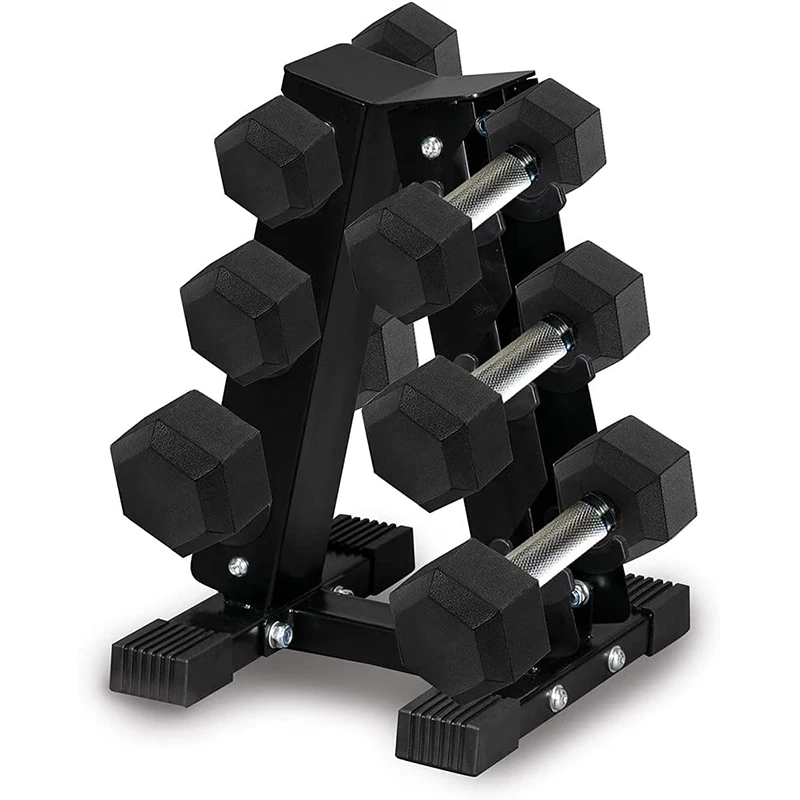 3-Tier Metal Vertical Dumbbell Rack Hex Dumbbell Holder for Home Gym
3-Tier Metal Vertical Dumbbell Rack Hex Dumbbell Holder for Home Gym
