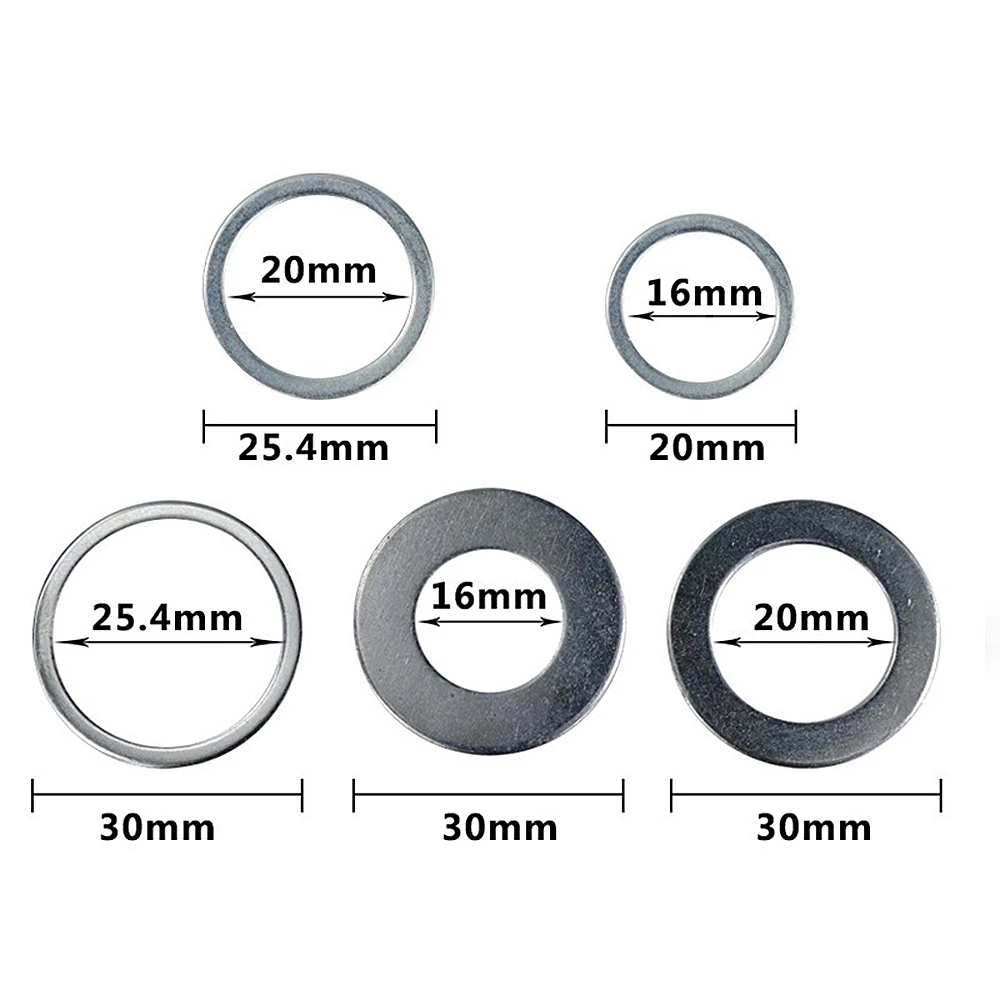 16/20/22/25.4/30/32mm Circular Saw Ring Reducting Ring Conversion Ring Cutting Disc Aperture Gasket Adapter Ring Cutting Washer
16/20/22/25.4/30/32mm Circular Saw Ring Reducting Ring Conversion Ring Cutting Disc Aperture Gasket Adapter Ring Cutting Washer
