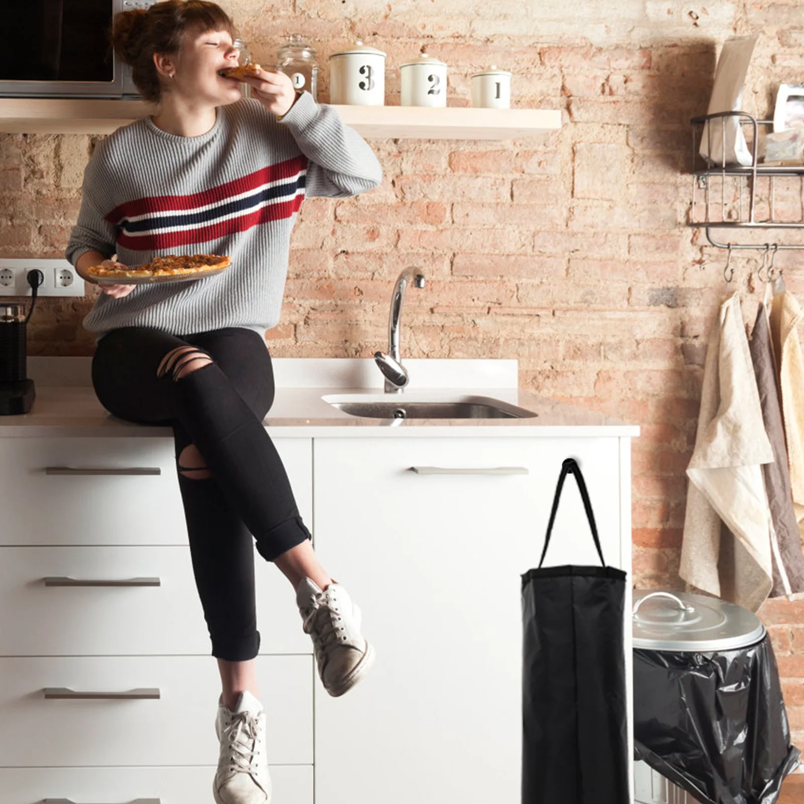 2Pcs Plastic Bag Storage Bags Heavy-Duty Fabric Hanging Organizers for Kitchen Trash Garbage Bag Holders Trash Bags Organizers
2Pcs Plastic Bag Storage Bags Heavy-Duty Fabric Hanging Organizers for Kitchen Trash Garbage Bag Holders Trash Bags Organizers