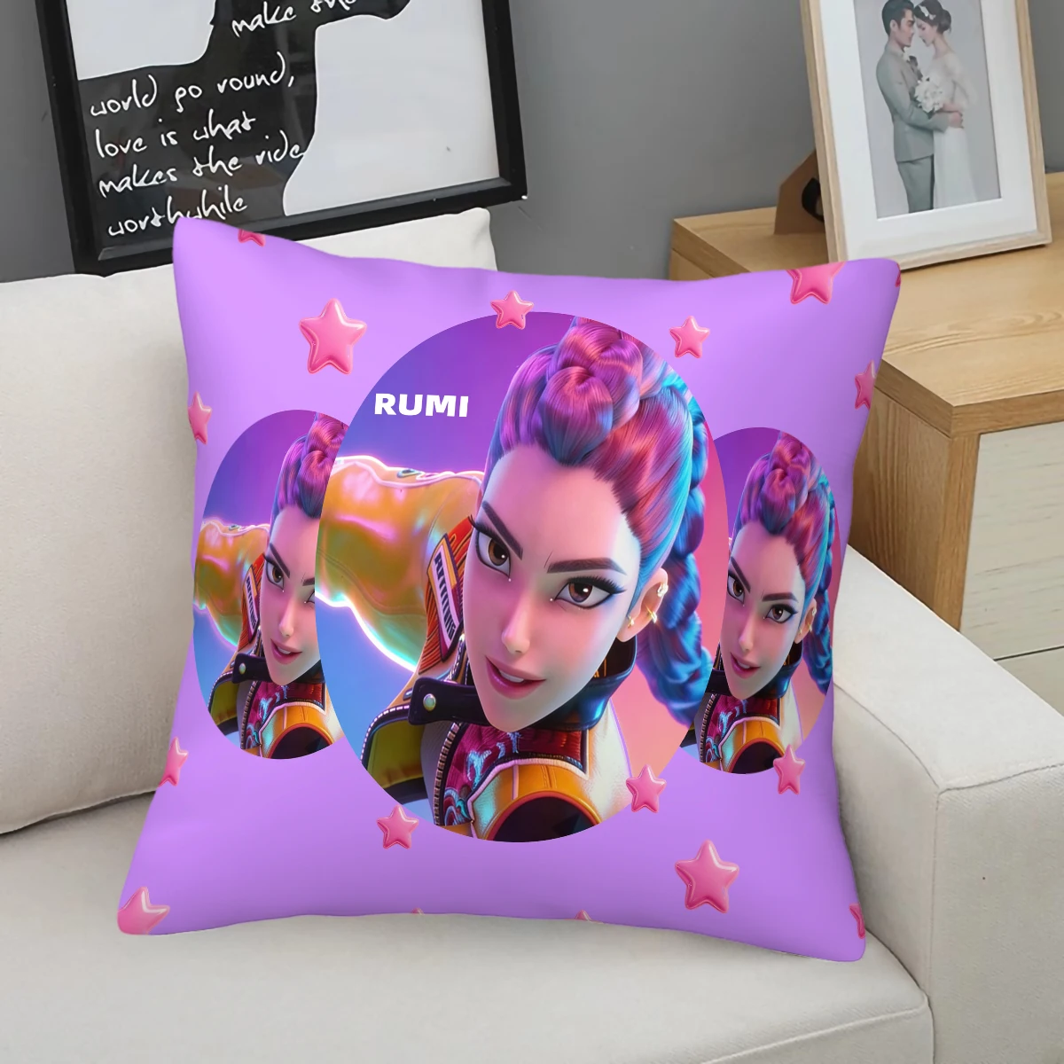 1 шт. Милая декоративная подушка RUMI KPOP Cyber Girl с наполнителем, идеально подходит для спальни, общежития и декора дивана, идеальный подарок на день рождения и праздники.
1 шт. Милая декоративная подушка RUMI KPOP Cyber Girl с наполнителем, идеально подходит для спальни, общежития и декора дивана, идеальный подарок на день рождения и праздники.