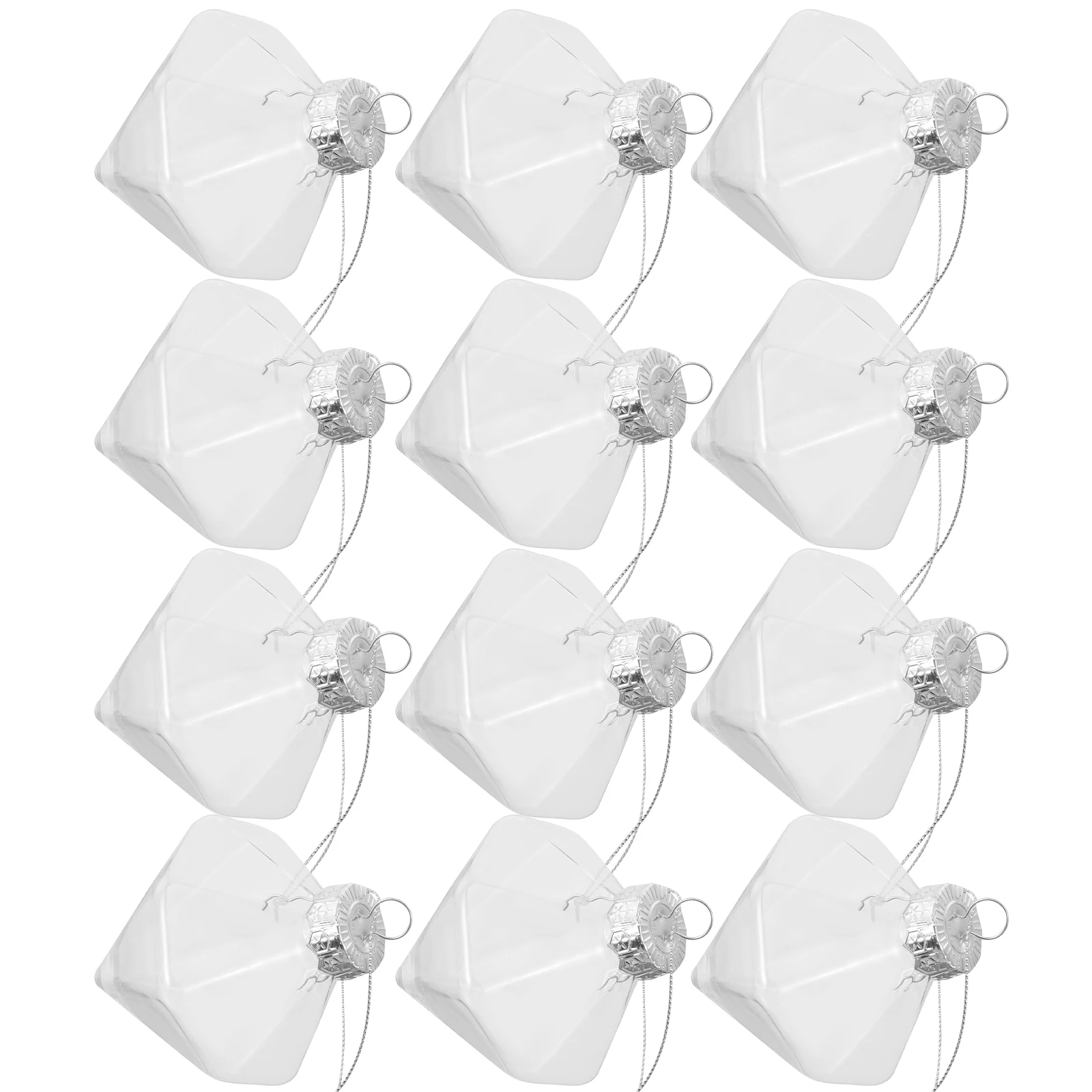 12 Pcs Plastic Clear Balls Clear Ornaments For Crafts Christmas Ornaments Fillable DIY Party Wedding Holiday Decor
12 Pcs Plastic Clear Balls Clear Ornaments For Crafts Christmas Ornaments Fillable DIY Party Wedding Holiday Decor