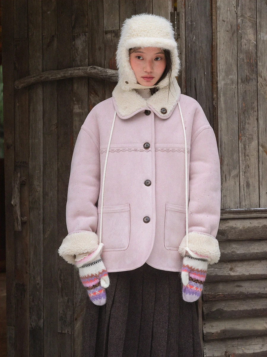 Двусторонняя короткая куртка Blueerror с коричневым мехом, женская теплая зимняя верхняя одежда с воротником, из кожи и меха, с прямым подолом
Двусторонняя короткая куртка Blueerror с коричневым мехом, женская теплая зимняя верхняя одежда с воротником, из кожи и меха, с прямым подолом