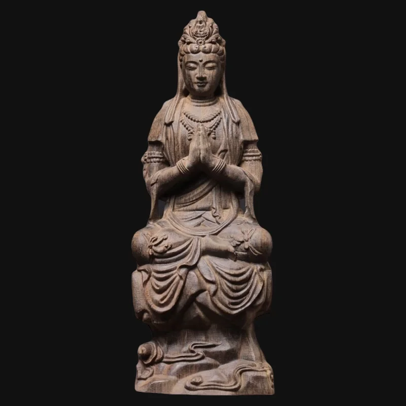 Hand-Carved Premium Wood Guanyin Buddha Statue - 7.1" Traditional Zen Buddhist Figurine for Home Temple Altar Meditation Decor
Hand-Carved Premium Wood Guanyin Buddha Statue - 7.1" Traditional Zen Buddhist Figurine for Home Temple Altar Meditation Decor
