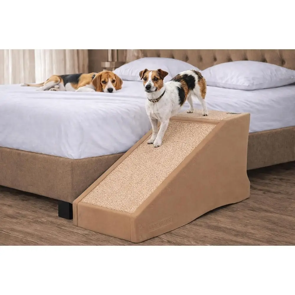 Portable Pet Stair with Easy Step for Dogs and Cats, Lightweight, Sturdy, No Tools Assembly, Sand Color
Portable Pet Stair with Easy Step for Dogs and Cats, Lightweight, Sturdy, No Tools Assembly, Sand Color