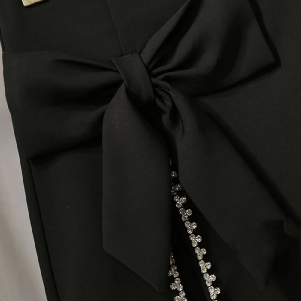 Everyday Fashion XL Black Bow Slit Skirt Stylish Vintage Bow Skirt Bow Casual Commuting Style Polyester Fabric
Everyday Fashion XL Black Bow Slit Skirt Stylish Vintage Bow Skirt Bow Casual Commuting Style Polyester Fabric