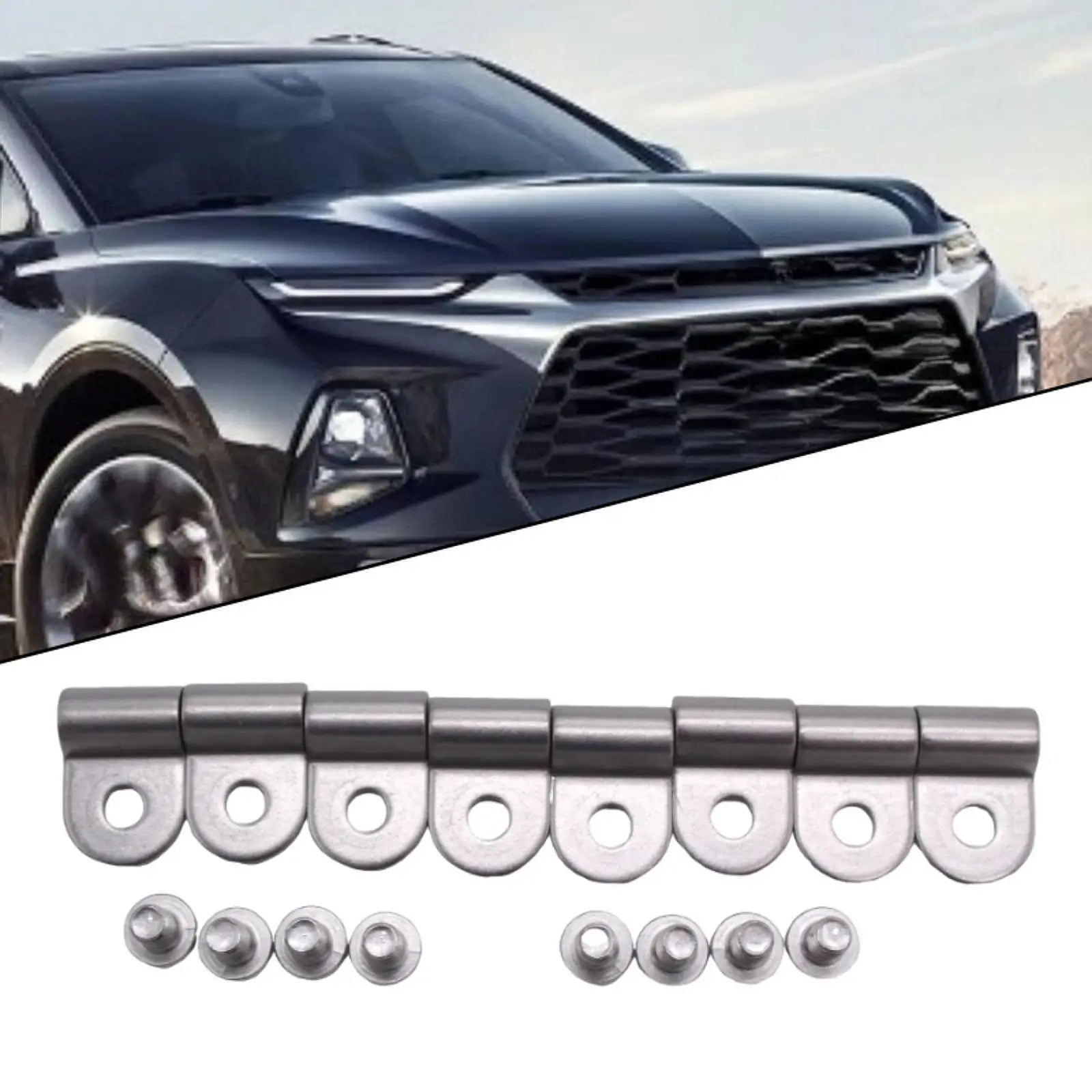 16 Pieces Brake Line Clip Set 3/16" Replace Easy Installation Wear Resistant Automotive Accessories Repair Parts with Screws
16 Pieces Brake Line Clip Set 3/16" Replace Easy Installation Wear Resistant Automotive Accessories Repair Parts with Screws