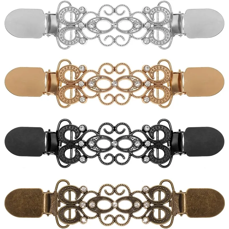 Retro European-American Shawl Clip | Diamond-Encrusted Alloy Scarf Buckle, Anti-Slip Brooch Collar Pin for Women's Accessories
Retro European-American Shawl Clip | Diamond-Encrusted Alloy Scarf Buckle, Anti-Slip Brooch Collar Pin for Women's Accessories