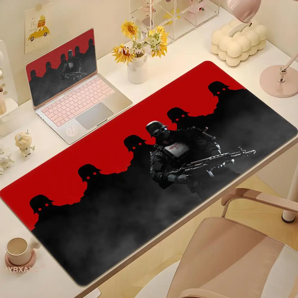 Wolfenstein mouse pad gamer High quality 80x40cm gaming mousepad notbook mat HD print padmouse pc gamer mats gamepad
Wolfenstein mouse pad gamer High quality 80x40cm gaming mousepad notbook mat HD print padmouse pc gamer mats gamepad