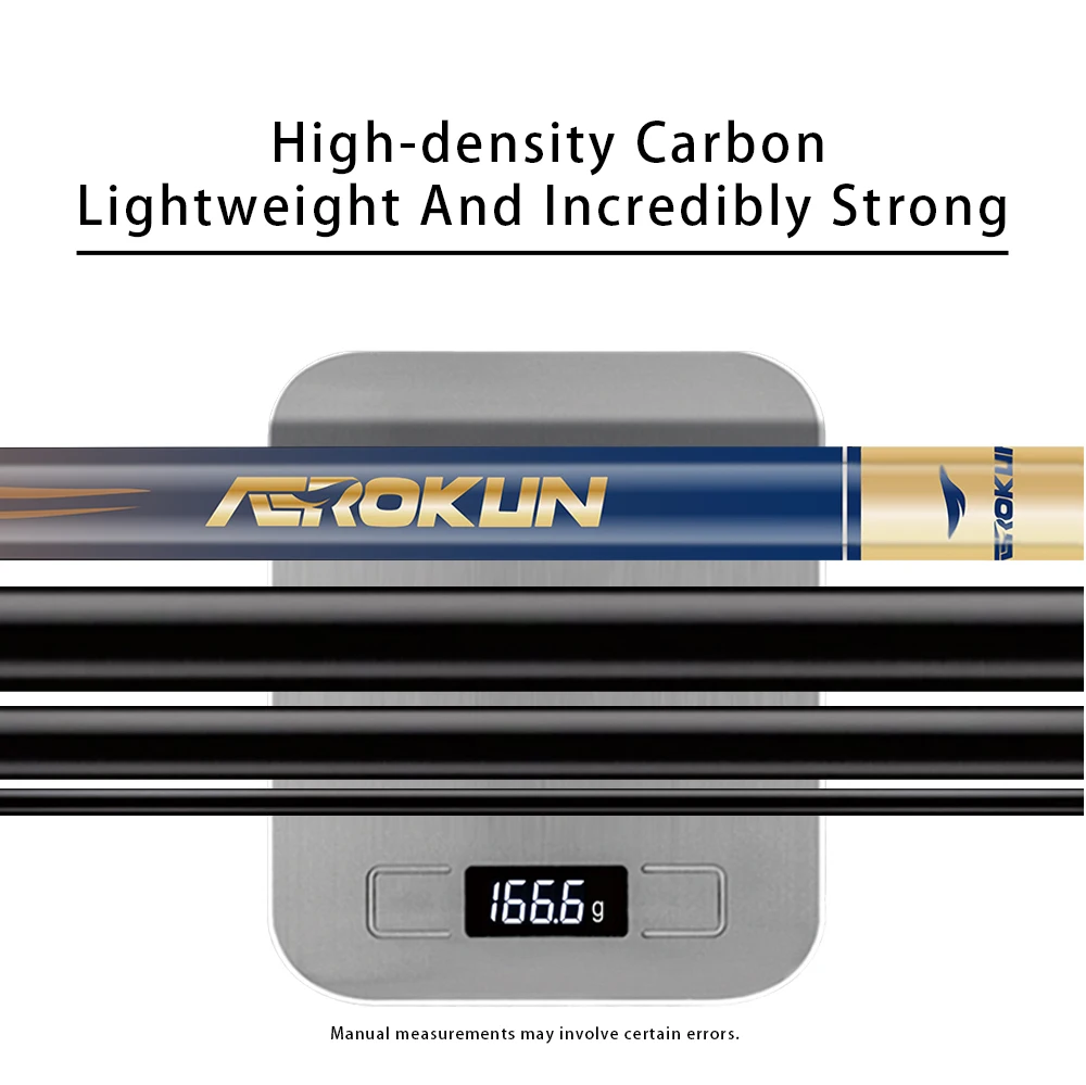AEROKUN Wholesales Hand Carbon Fiber Pole Super LightTelescopic Fishing Rod
AEROKUN Wholesales Hand Carbon Fiber Pole Super LightTelescopic Fishing Rod
