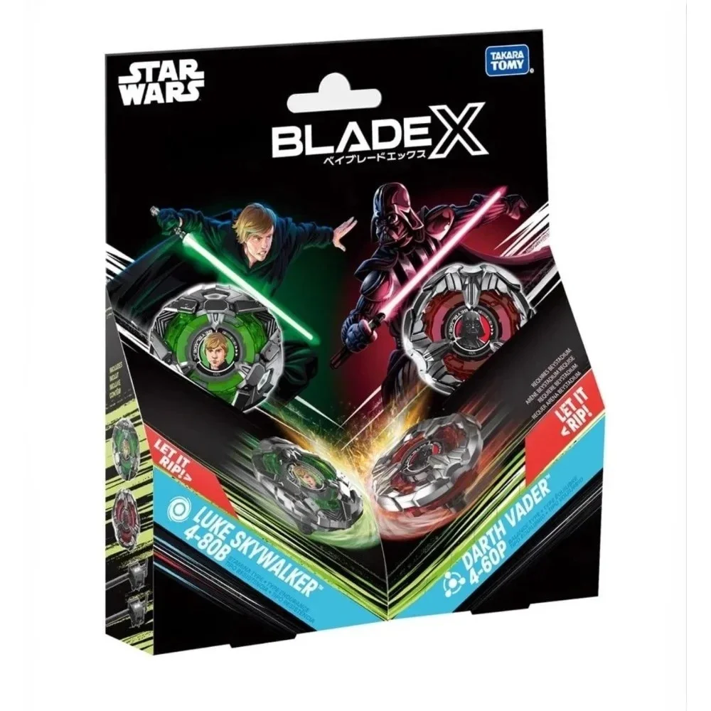 Оригинальный Takara Tomy Bey X Luke Skywalker 4-80B Vs Darth Vader 4-60P BXG-33
Оригинальный Takara Tomy Bey X Luke Skywalker 4-80B Vs Darth Vader 4-60P BXG-33