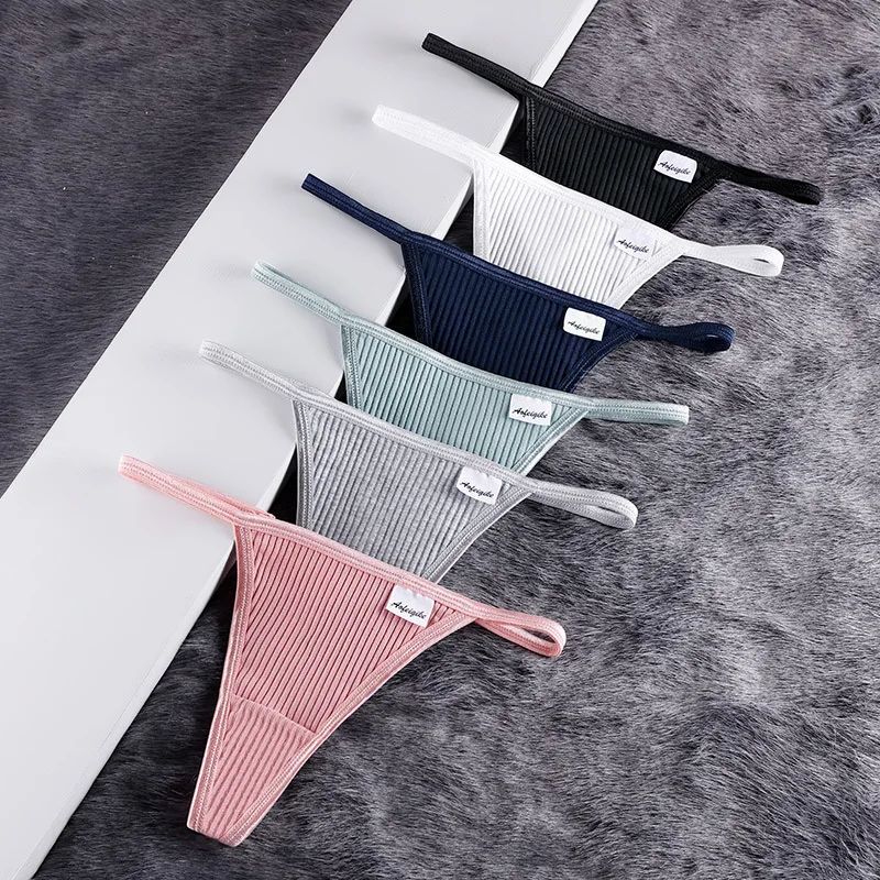 Pure Cotton Women's Sexy Low-Rise Thongs | Breathable T-back Underwear | Comfortable Bikini Style Tiny Strap Panties For Women
Pure Cotton Women's Sexy Low-Rise Thongs | Breathable T-back Underwear | Comfortable Bikini Style Tiny Strap Panties For Women