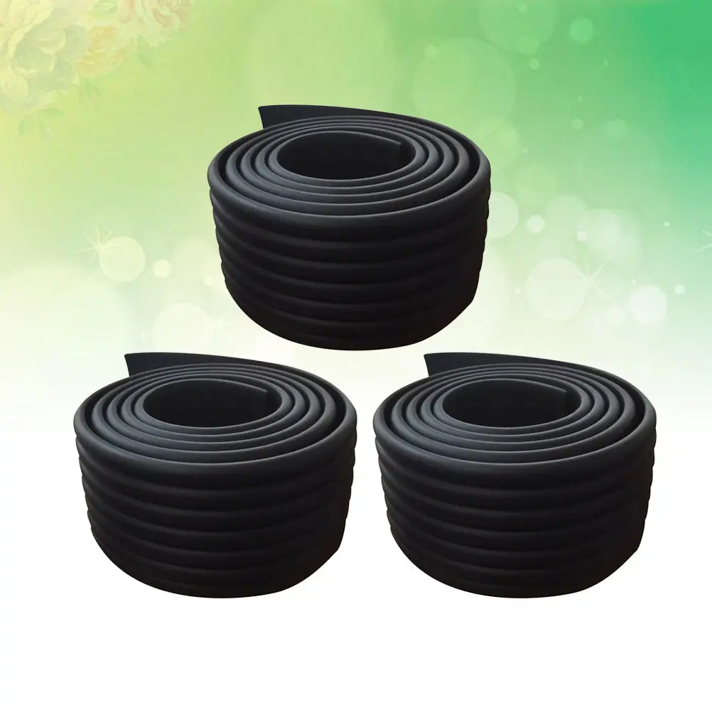 3Pcs W-Shaped Baby Safety Corner Protector Thick Table Guard Cushion Anti-Collision Bumper Strip Black for Furniture Edges
3Pcs W-Shaped Baby Safety Corner Protector Thick Table Guard Cushion Anti-Collision Bumper Strip Black for Furniture Edges