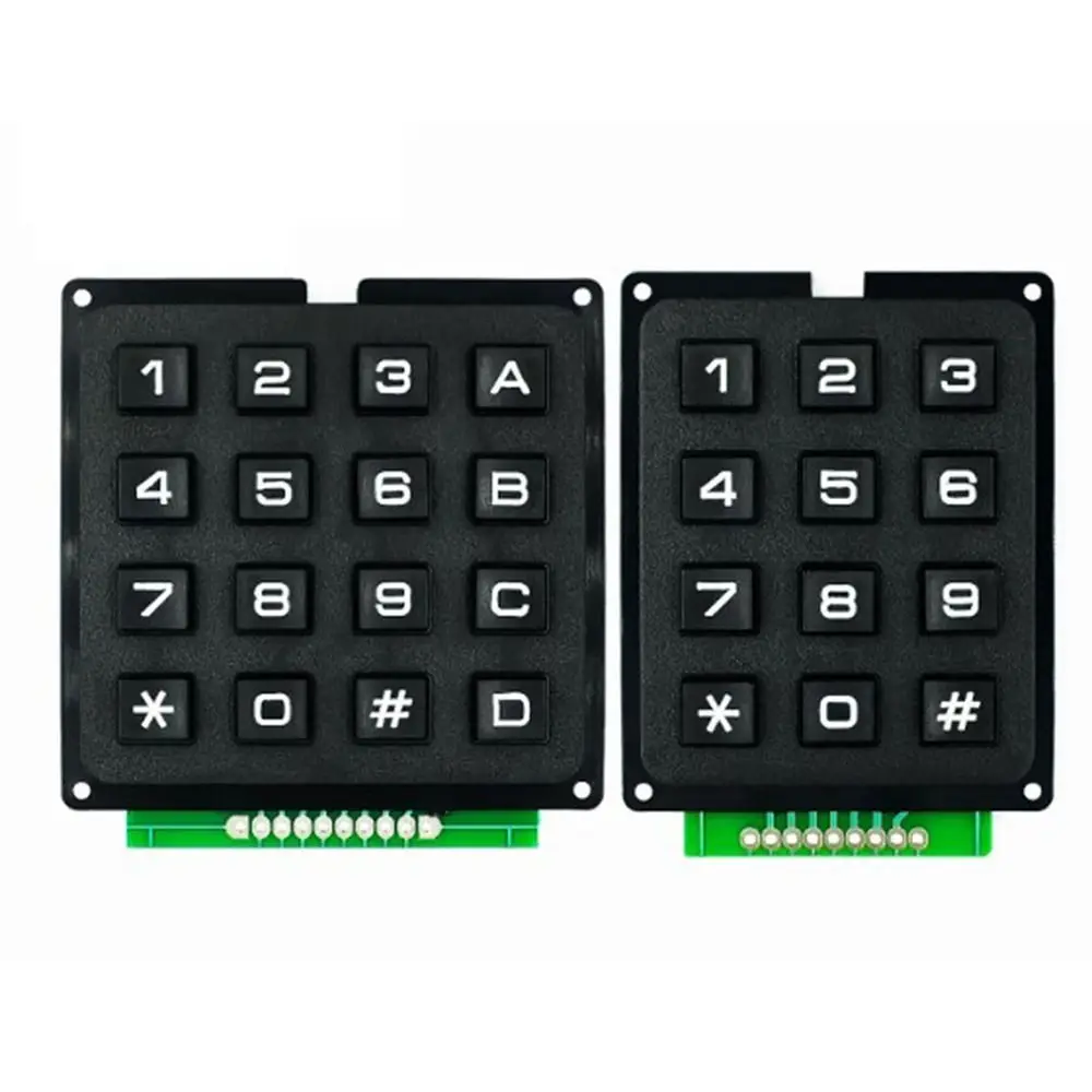 DIY Matrix Switch Keyboard 3*4/4*4 12key/16key Keypad Array Module Professional Industrial Keypad for Arduino/Raspberry Pi
DIY Matrix Switch Keyboard 3*4/4*4 12key/16key Keypad Array Module Professional Industrial Keypad for Arduino/Raspberry Pi