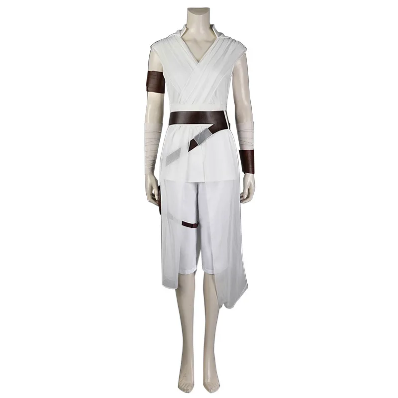 Movie Rey Skywalker Cosplay Costume White Battle Suits Woman Halloween Carnival Cosplay Rey Customized Clothes
Movie Rey Skywalker Cosplay Costume White Battle Suits Woman Halloween Carnival Cosplay Rey Customized Clothes