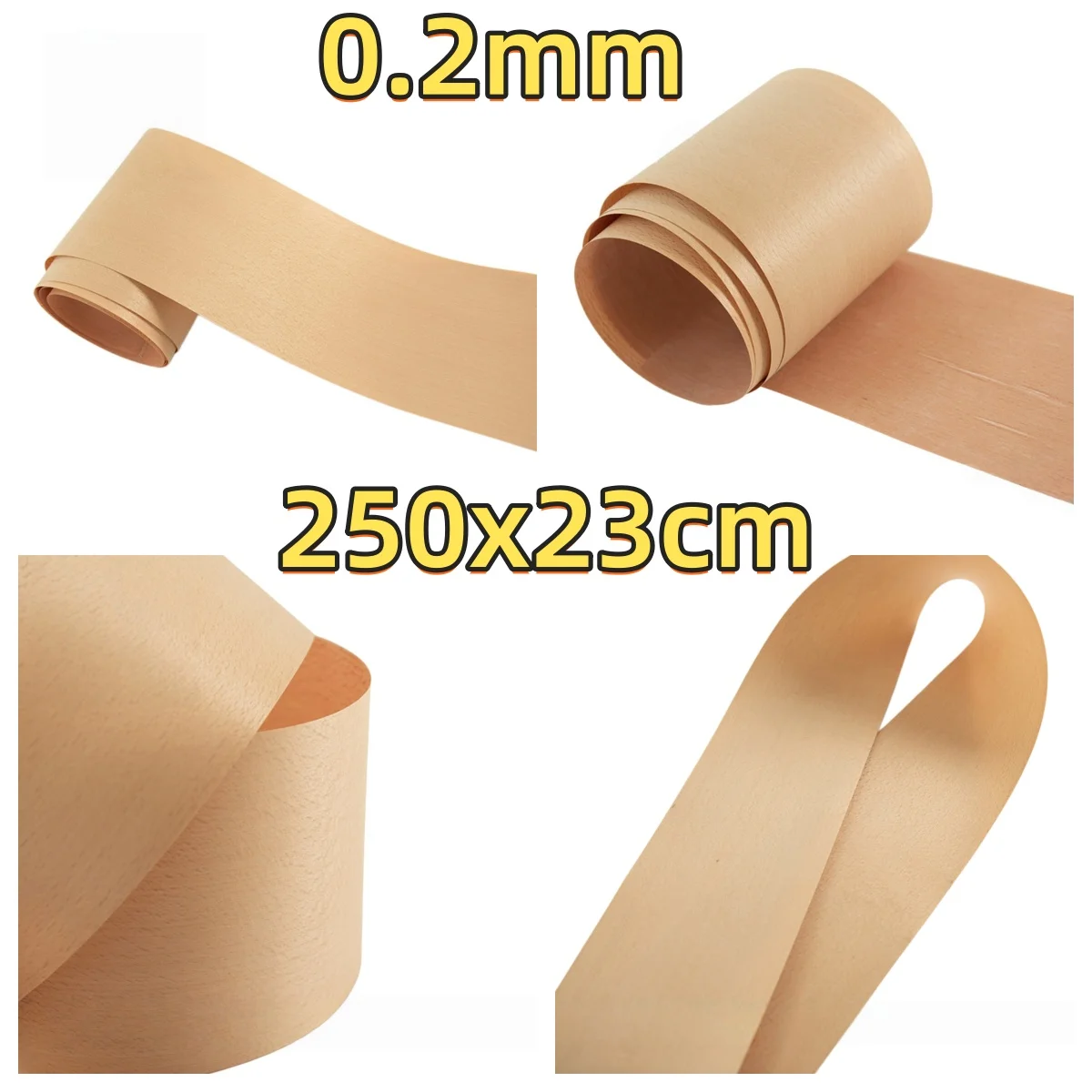 Natural Red Beech Veneer, 0.2mm, 250x23cm, For Album Cover Decoration & Furniture Refinishing.
Natural Red Beech Veneer, 0.2mm, 250x23cm, For Album Cover Decoration & Furniture Refinishing.