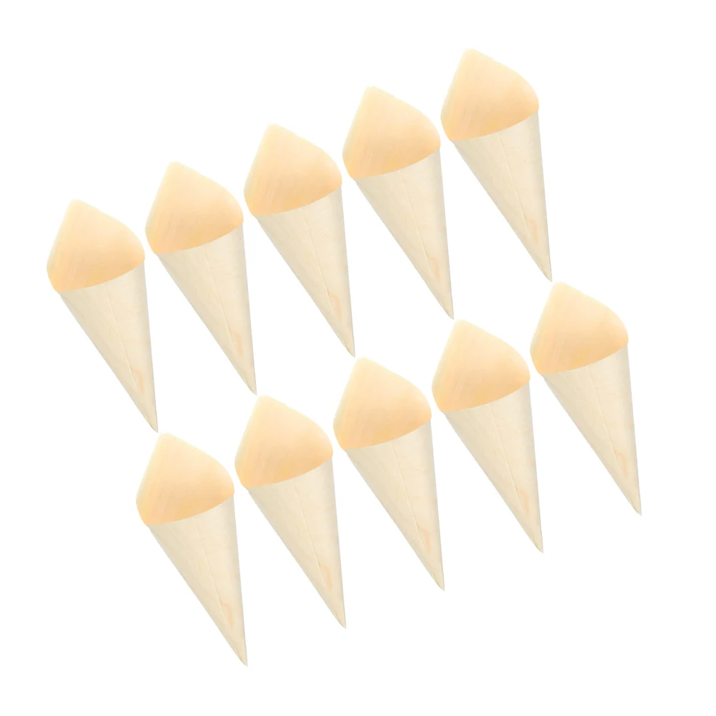 100pcs Wooden Egg Roll Containers 125mm Food Tasting Cones Disposable Ice Cream Holders Versatile Crafted Unique
100pcs Wooden Egg Roll Containers 125mm Food Tasting Cones Disposable Ice Cream Holders Versatile Crafted Unique