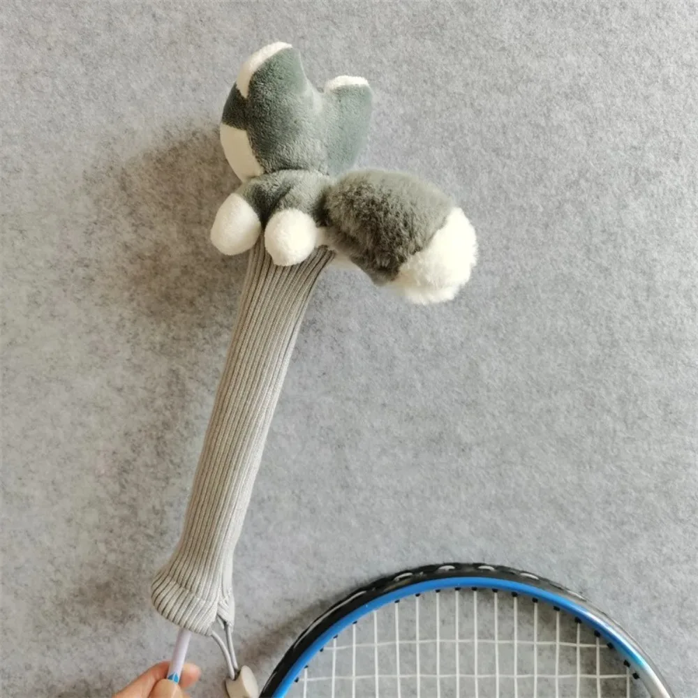 Чехол для ручки ракетки для бадминтона с собакой хаски, мультяшный чехол с защитой для ракетки на шнурке, противоскользящие защитные чехлы для женщин и мужчин 
Чехол для ручки ракетки для бадминтона с собакой хаски, мультяшный чехол с защитой для ракетки на шнурке, противоскользящие защитные чехлы для женщин и мужчин