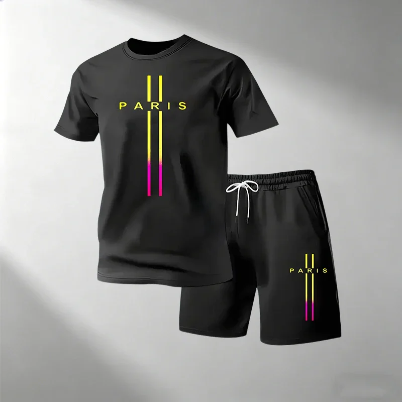 Fashion Men's Street 2 Piece T-Shirts Sets O-Neck Short Sleeve + Shorts Quick Dry Summer Running Gym Fitness Hot Sale 2026
Fashion Men's Street 2 Piece T-Shirts Sets O-Neck Short Sleeve + Shorts Quick Dry Summer Running Gym Fitness Hot Sale 2026